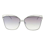 Ana Hickmann Gray Metal Sunglasses