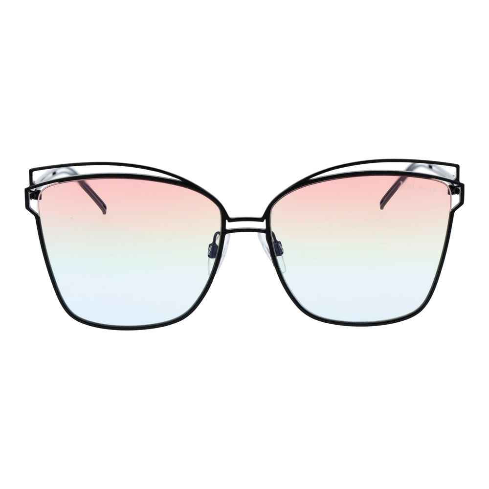 Ana Hickmann Black Metal Sunglasses