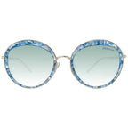 Ana Hickmann Blue Metal Sunglasses