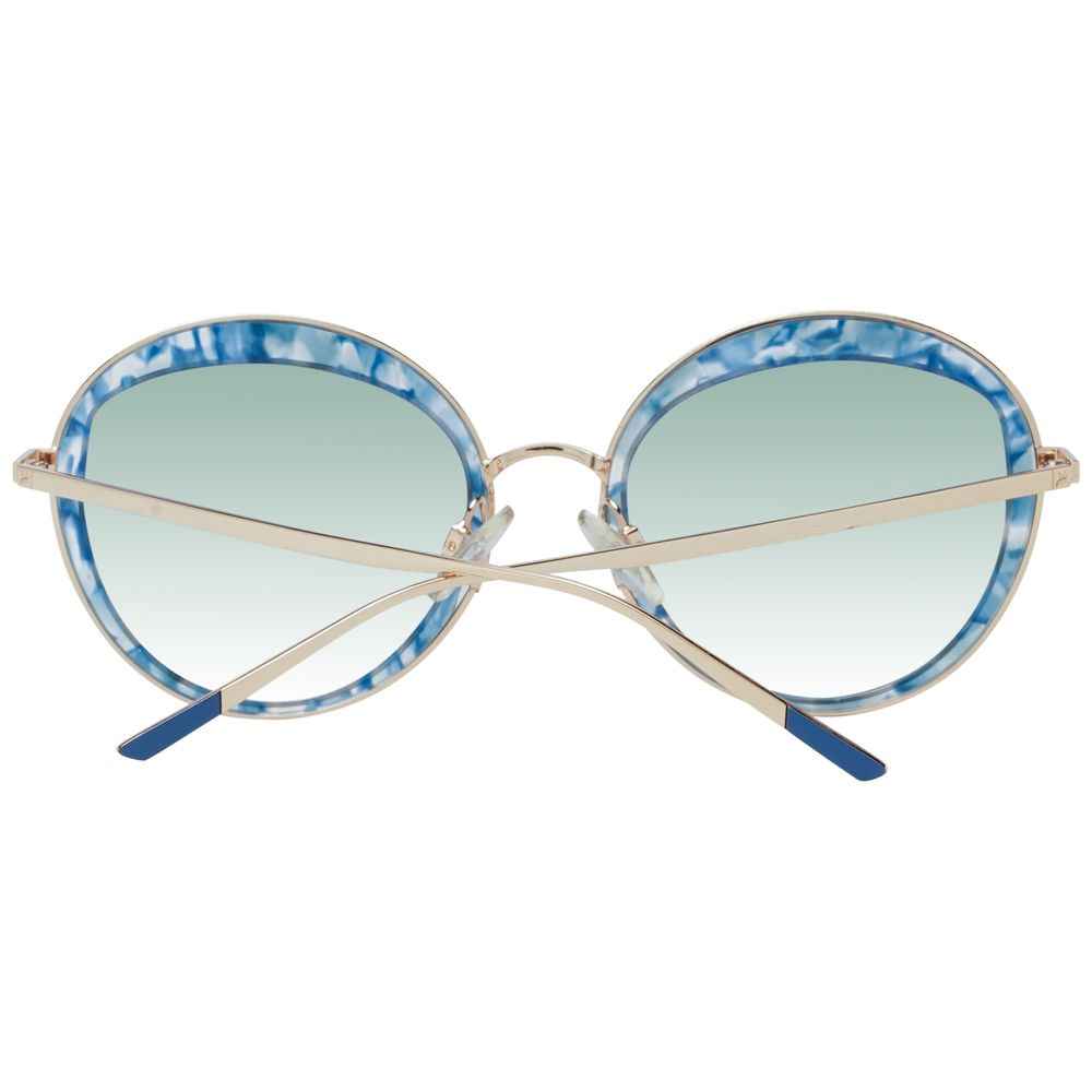 Ana Hickmann Blue Metal Sunglasses