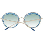 Ana Hickmann Blue Metal Sunglasses