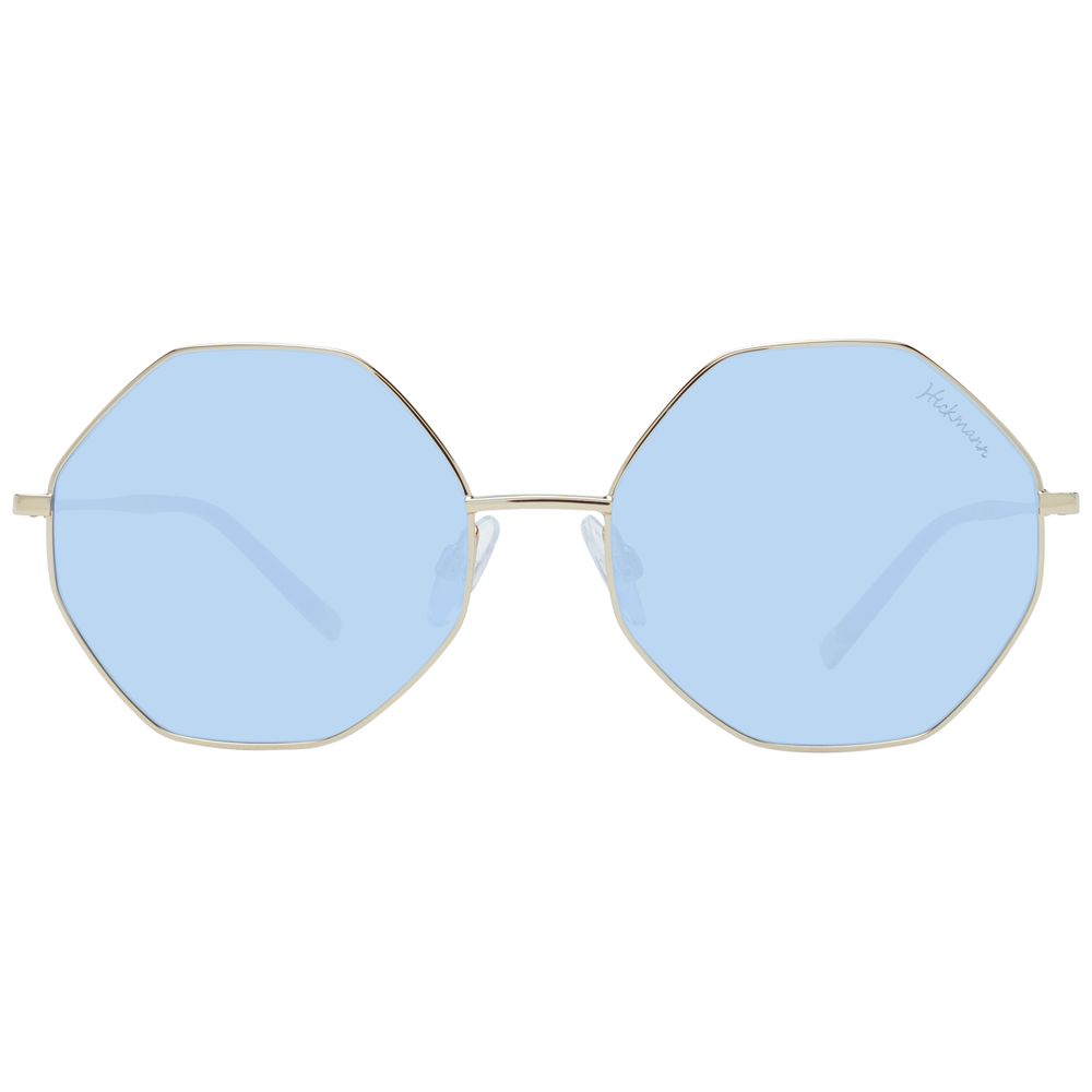 Ana Hickmann Gold Metal Sunglasses