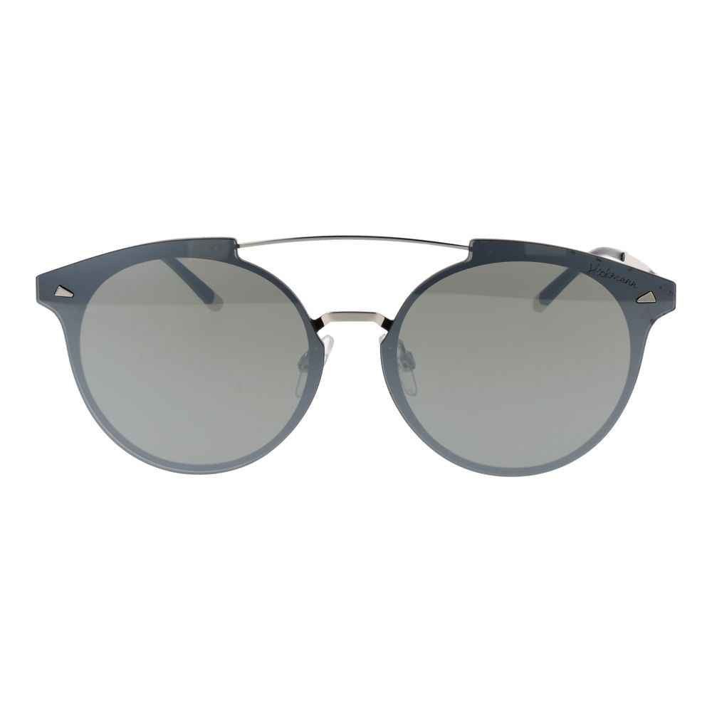 Ana Hickmann Gray Metal Sunglasses