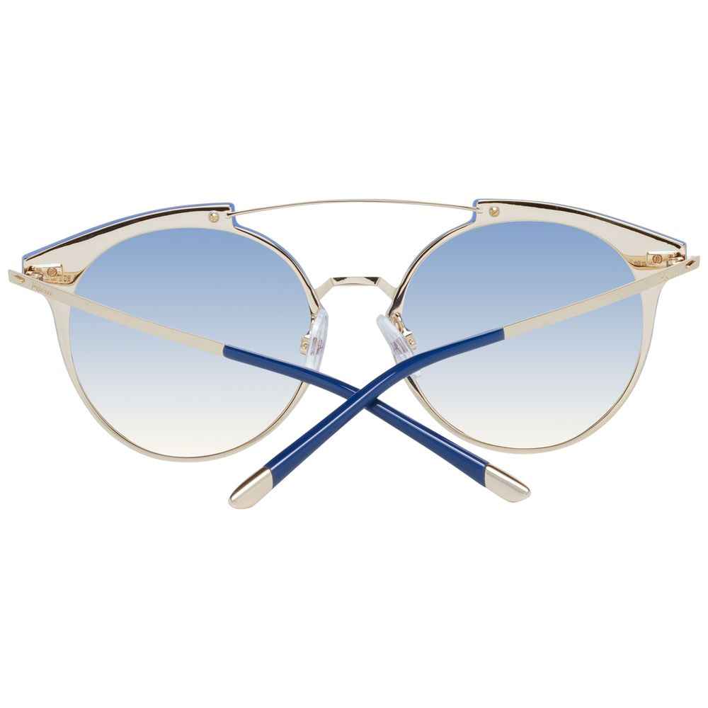Ana Hickmann Gold Metal Sunglasses