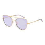 Ana Hickmann Gold Metal Sunglasses