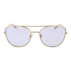 Ana Hickmann Gold Metal Sunglasses