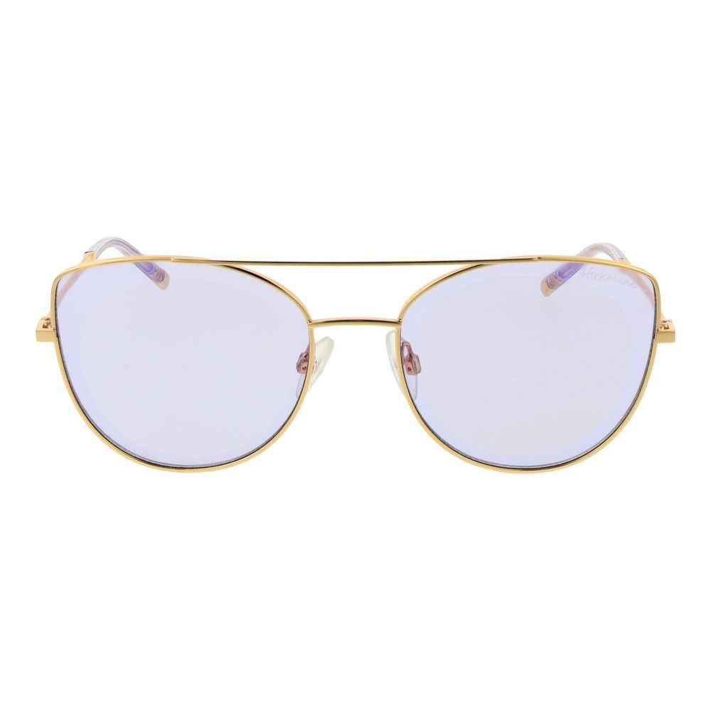 Ana Hickmann Gold Metal Sunglasses