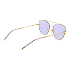 Ana Hickmann Gold Metal Sunglasses