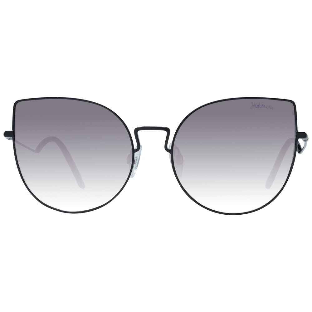 Ana Hickmann Black Metal Sunglasses