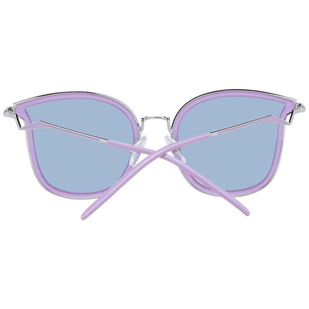 Ana Hickmann Purple Metal Sunglasses