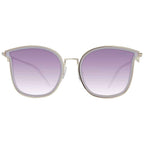 Ana Hickmann Beige Metal Sunglasses