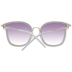 Ana Hickmann Beige Metal Sunglasses