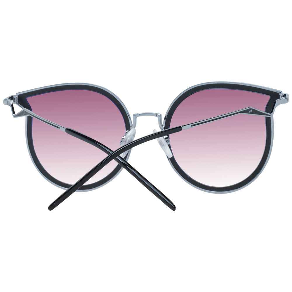 Ana Hickmann Black Metal Sunglasses