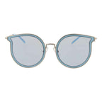 Ana Hickmann Blue Metal Sunglasses