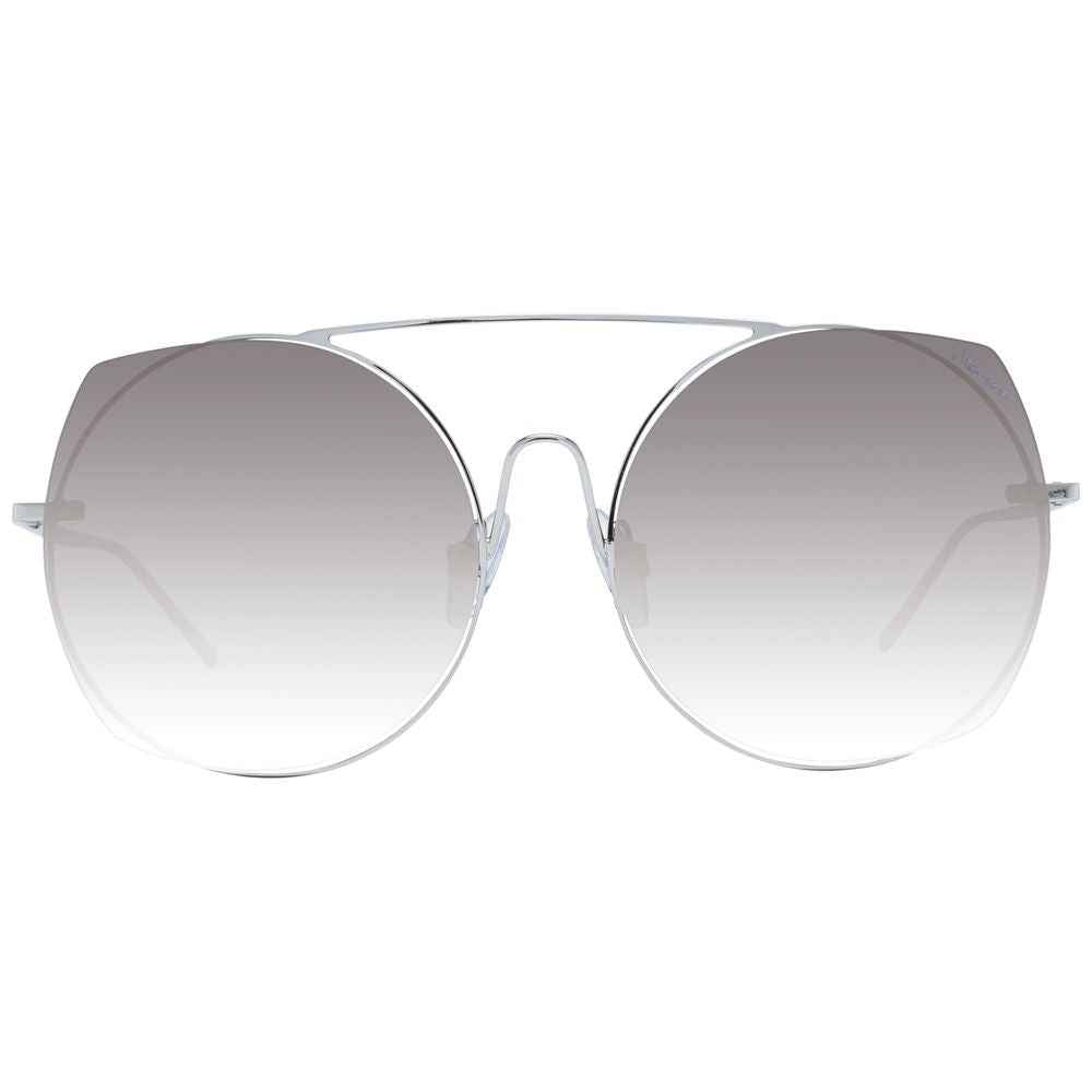 Ana Hickmann Gray Metal Sunglasses