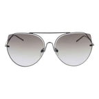Ana Hickmann Gray Metal Sunglasses