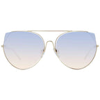 Ana Hickmann Gold Metal Sunglasses