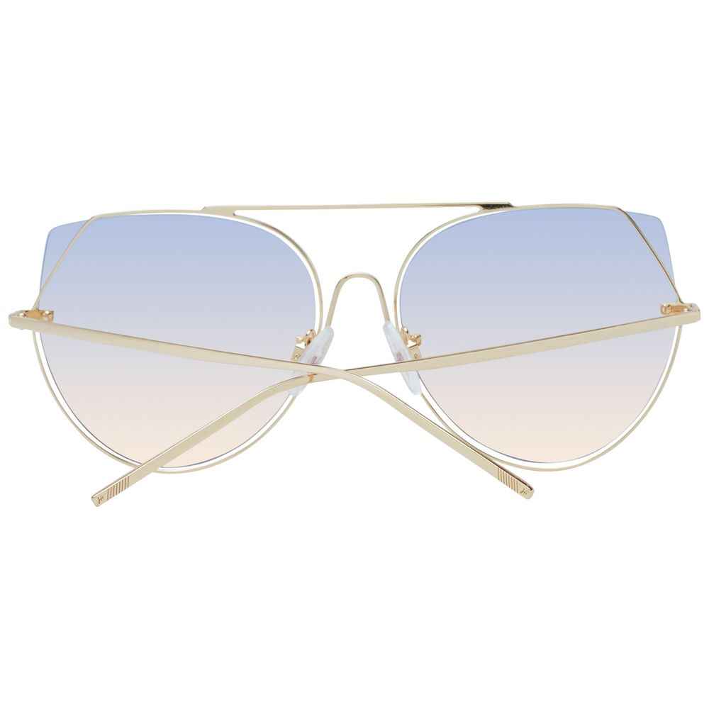 Ana Hickmann Gold Metal Sunglasses