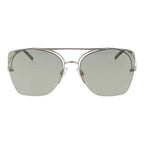 Ana Hickmann Gray Metal Sunglasses