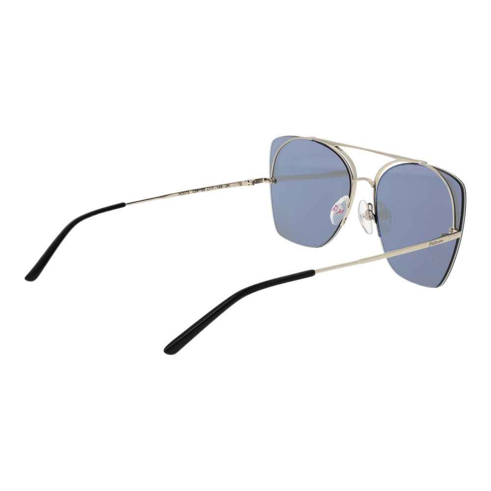 Ana Hickmann Gray Metal Sunglasses