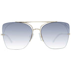 Ana Hickmann Gold Metal Sunglasses