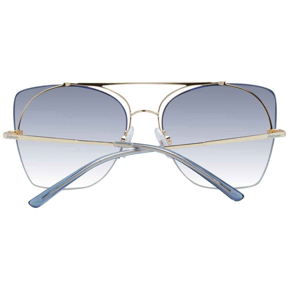Ana Hickmann Gold Metal Sunglasses