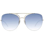 Ana Hickmann Gold Metal Sunglasses