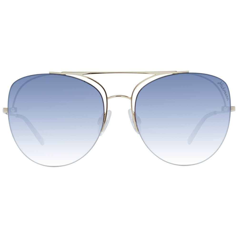 Ana Hickmann Gold Metal Sunglasses