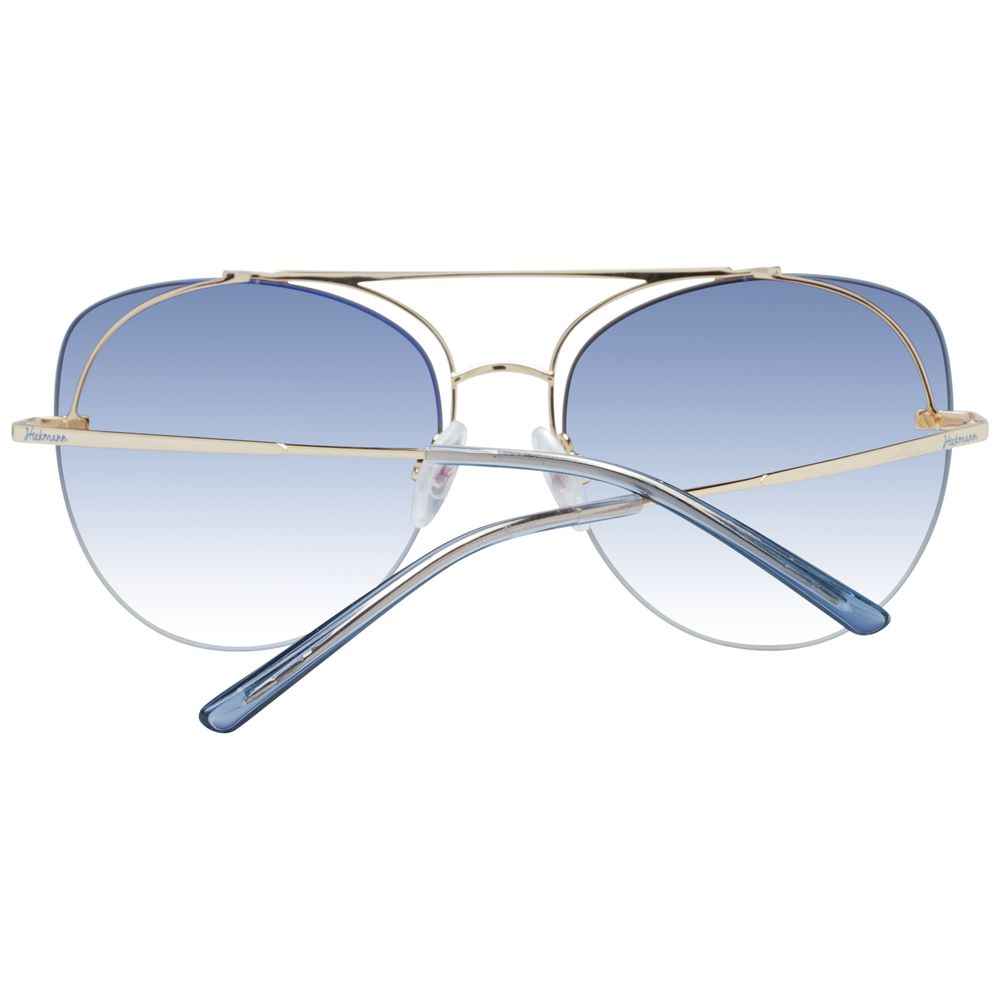 Ana Hickmann Gold Metal Sunglasses