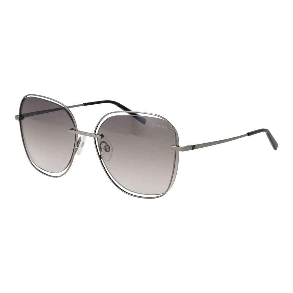 Ana Hickmann Gray Metal Sunglasses