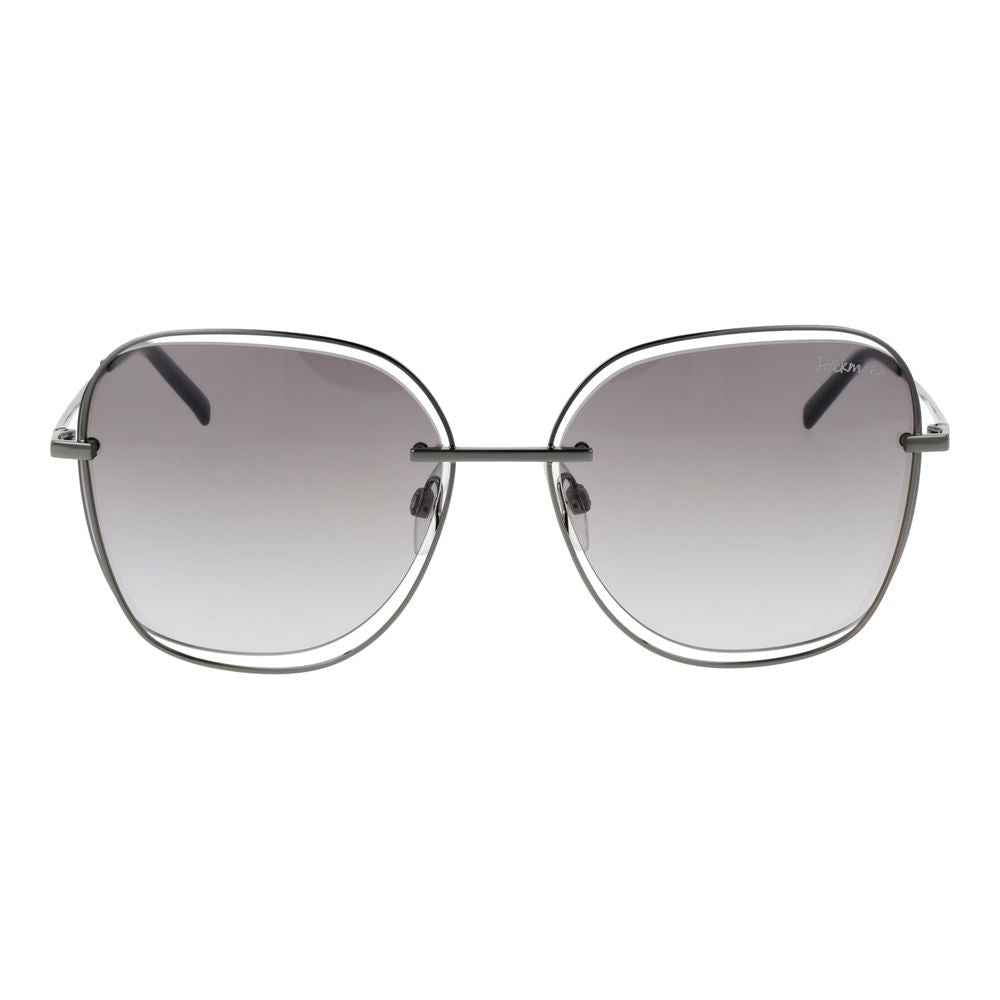 Ana Hickmann Gray Metal Sunglasses