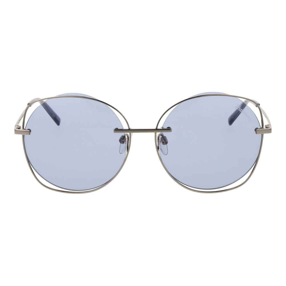 Ana Hickmann Gray Metal Sunglasses