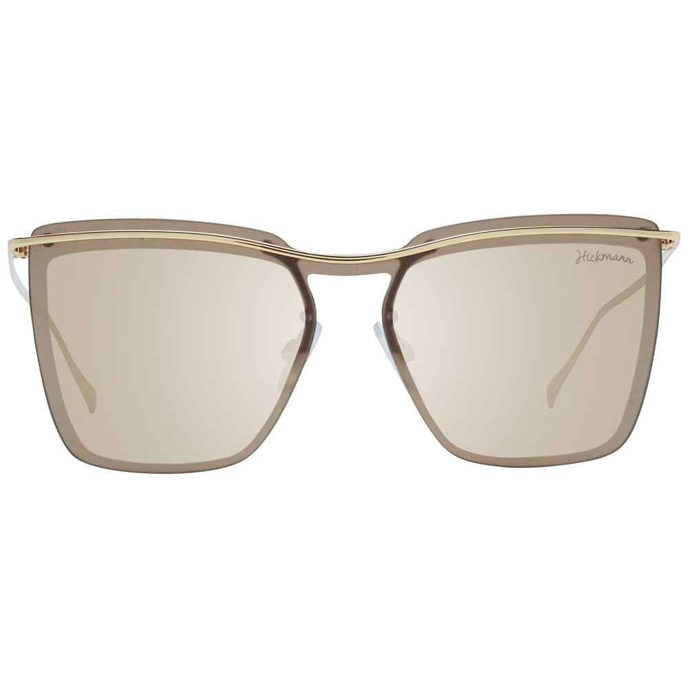 Ana Hickmann Gold Metal Sunglasses