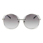 Ana Hickmann Gray Metal Sunglasses