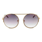Ana Hickmann Gold Metal Sunglasses