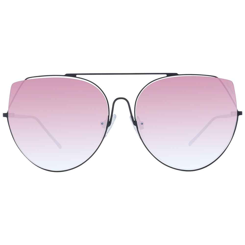 Ana Hickmann Black Metal Sunglasses