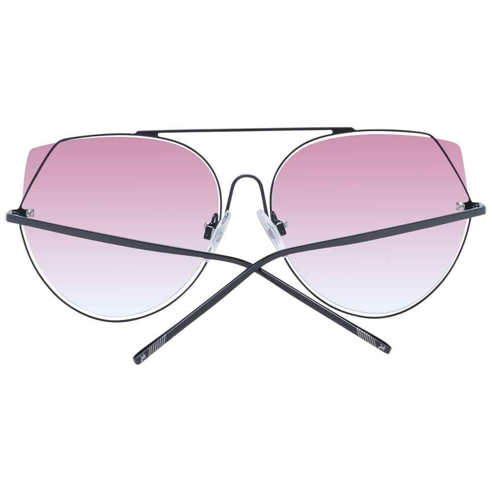 Ana Hickmann Black Metal Sunglasses
