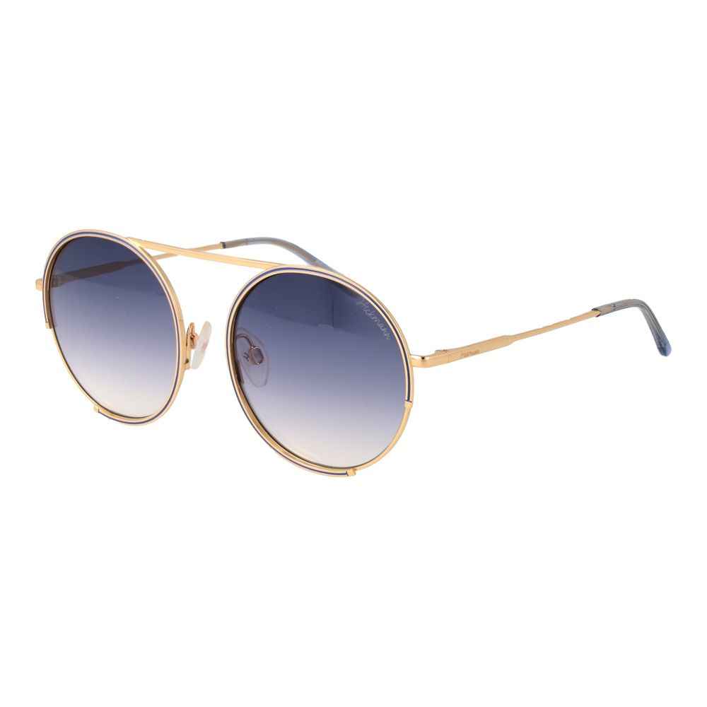 Ana Hickmann Gold Metal Sunglasses