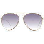 Ana Hickmann Gold Metal Sunglasses