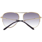Ana Hickmann Gold Metal Sunglasses