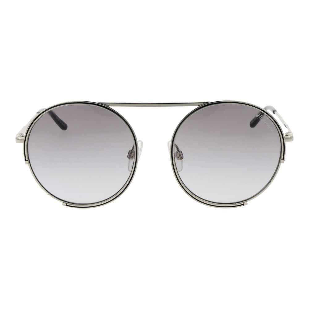 Ana Hickmann Gray Metal Sunglasses