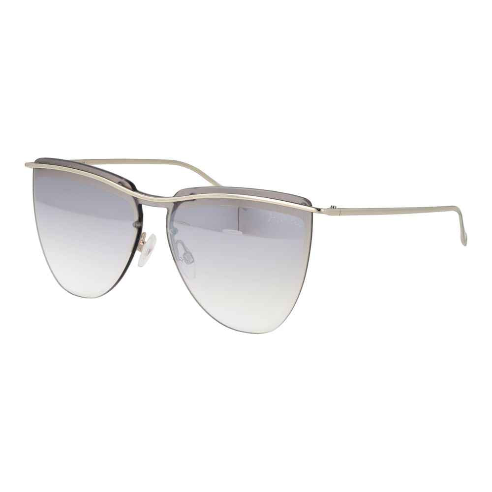 Ana Hickmann Gray Metal Sunglasses