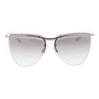 Ana Hickmann Gray Metal Sunglasses