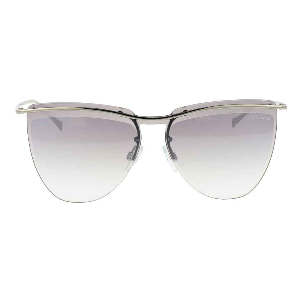 Ana Hickmann Gray Metal Sunglasses