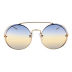 Ana Hickmann Gold Metal Sunglasses