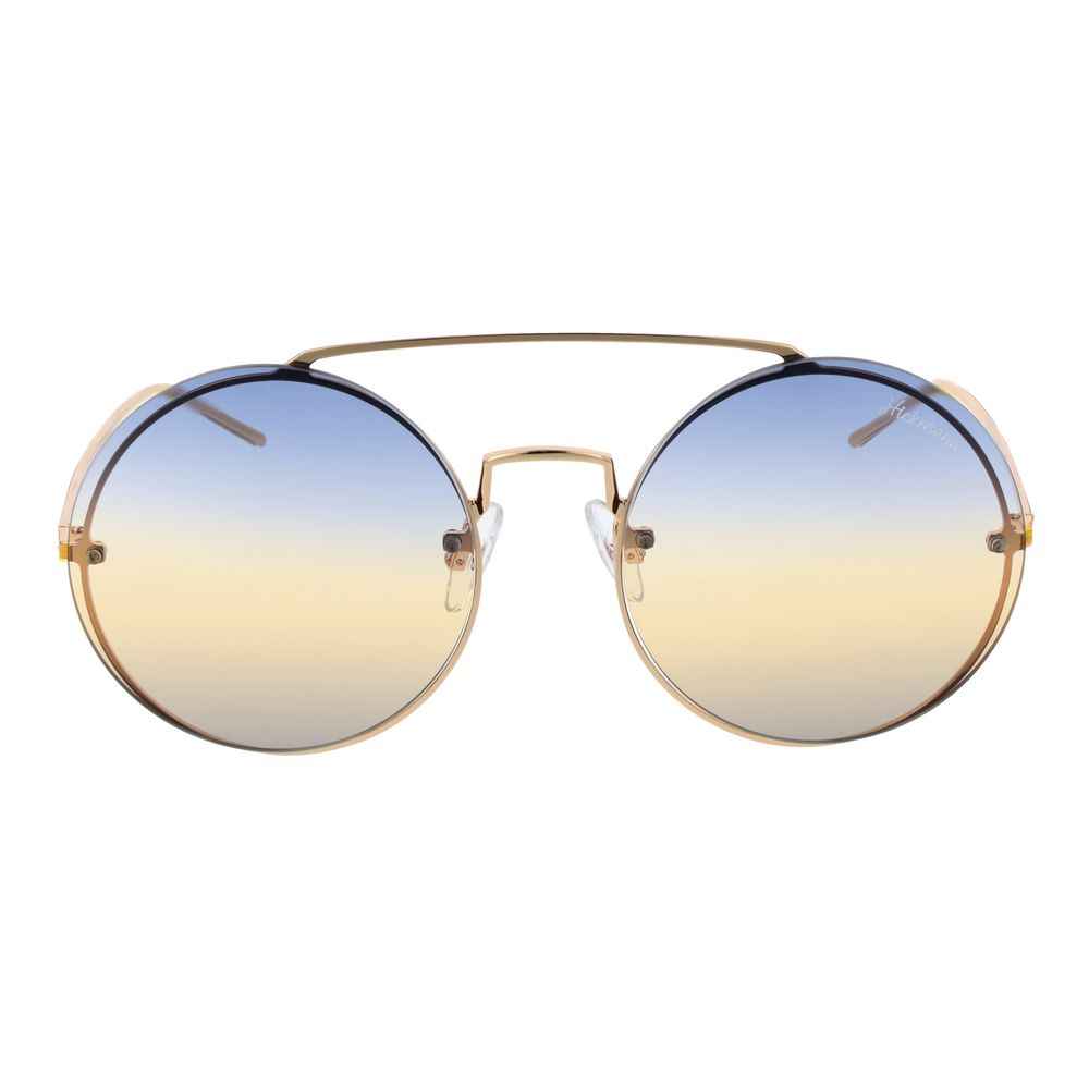 Ana Hickmann Gold Metal Sunglasses