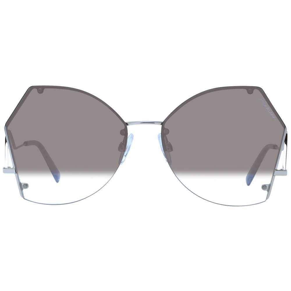 Ana Hickmann Gray Metal Sunglasses