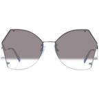 Ana Hickmann Gray Metal Sunglasses