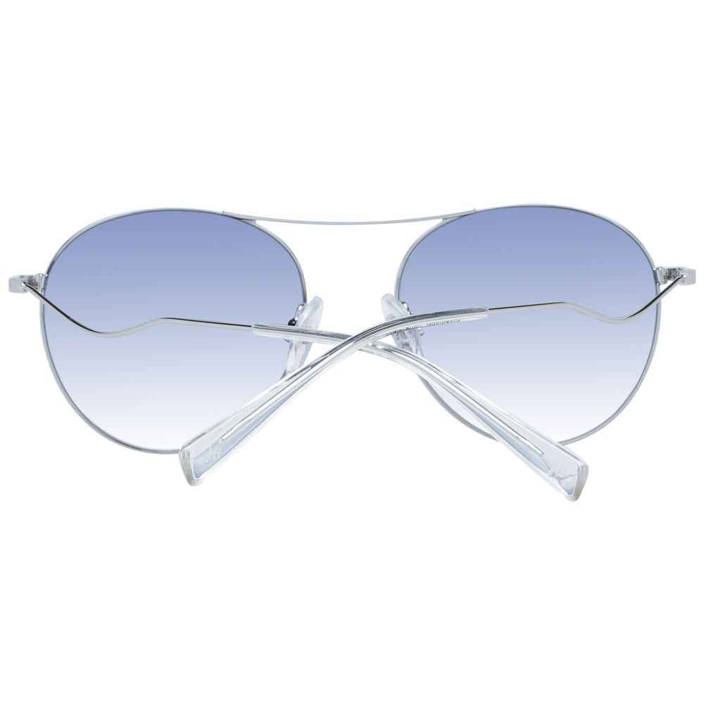 Ana Hickmann Gray Metal Sunglasses