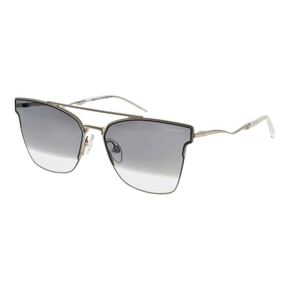 Ana Hickmann Gray Metal Sunglasses